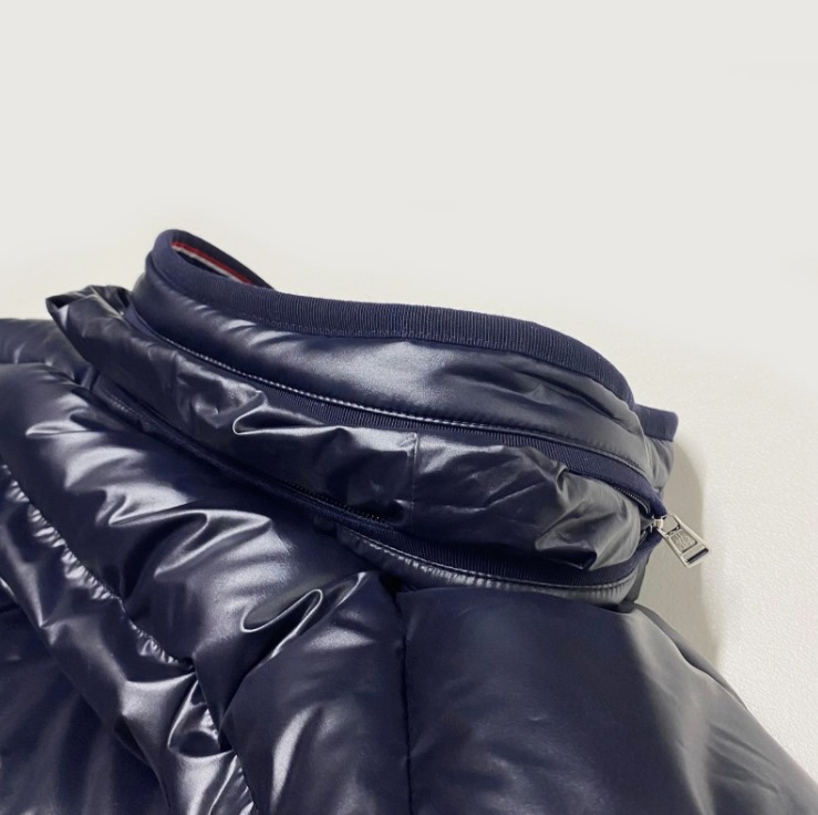 VESTE HOMME 100% AUTHENTIQUE MONCLER GOURETTE TAILLE 3 DUVET BLEU MARINE M L MEDIUM thumbnail 5