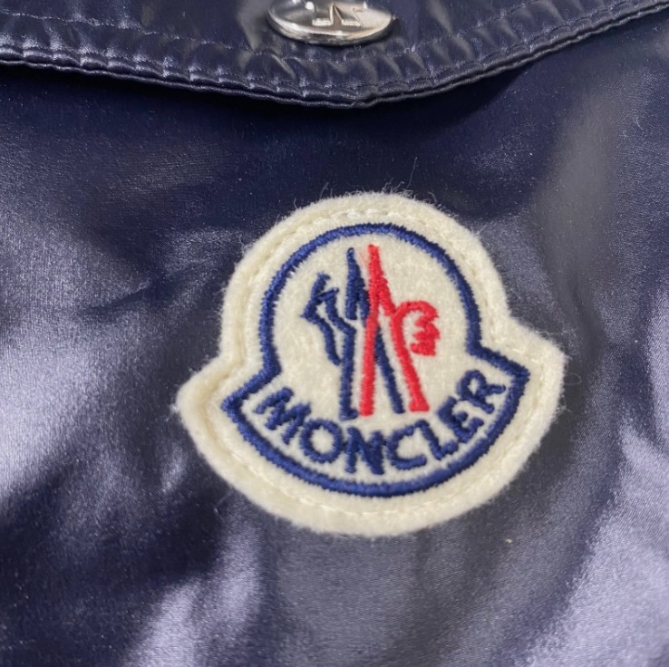 VESTE HOMME 100% AUTHENTIQUE MONCLER GOURETTE TAILLE 3 DUVET BLEU MARINE M L MEDIUM thumbnail 7