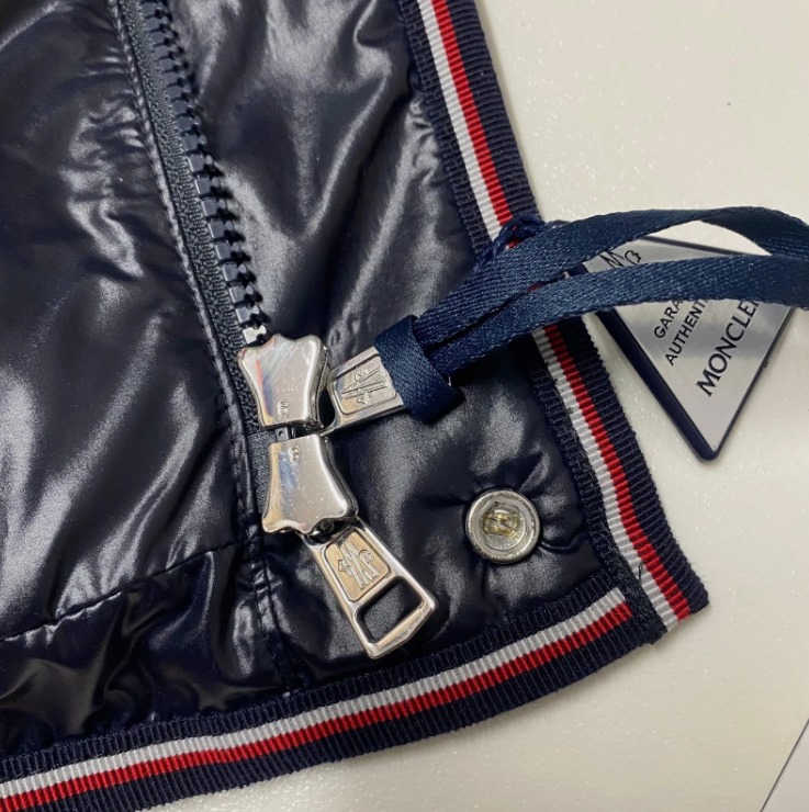 VESTE HOMME 100% AUTHENTIQUE MONCLER GOURETTE TAILLE 3 DUVET BLEU MARINE M L MEDIUM thumbnail 9