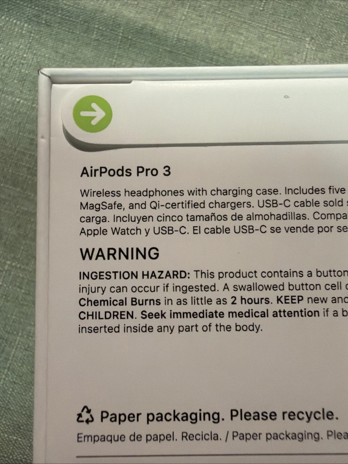 New Apple AirPods Pro 3rd Gen thumbnail 5