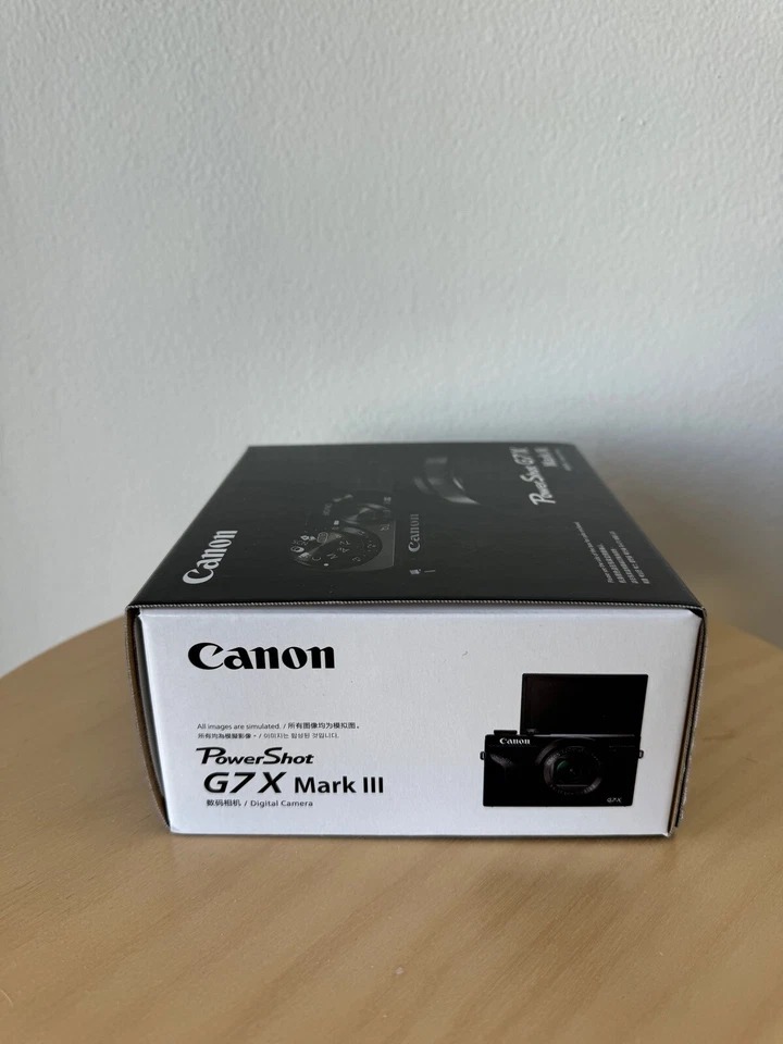 NEW Canon PowerShot G7X Mark III Digital Camera 4K Vlogging silver thumbnail 3