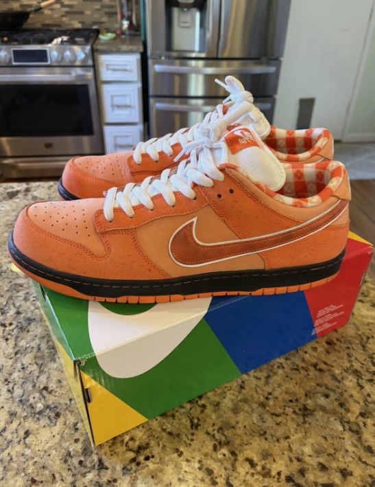 Size 15 - Nike Dunk Low SB x Concepts Orange Lobster thumbnail 2