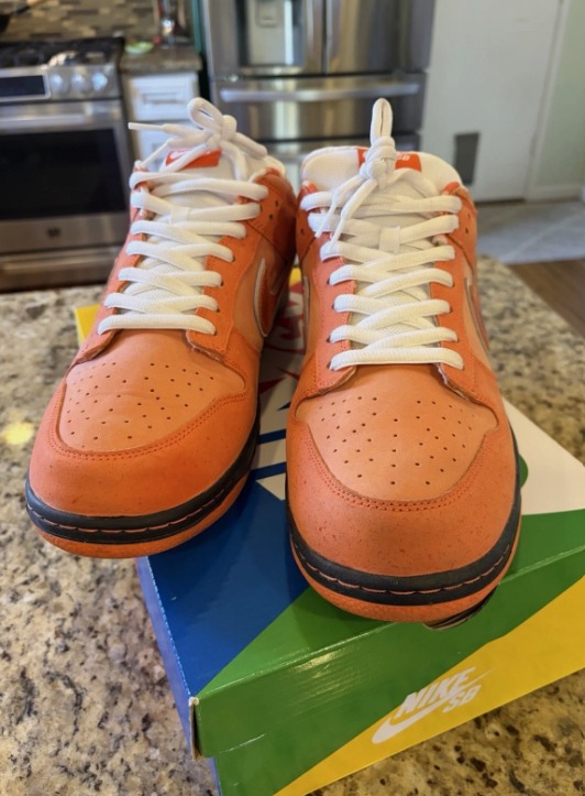 Size 15 - Nike Dunk Low SB x Concepts Orange Lobster thumbnail 3