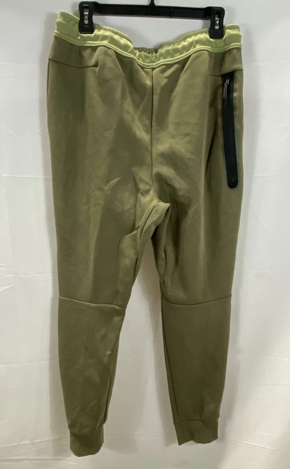Nike Men's Tech Fleece Tracksuit Green Full Zip Hoodie Jogger Set Size L thumbnail 5