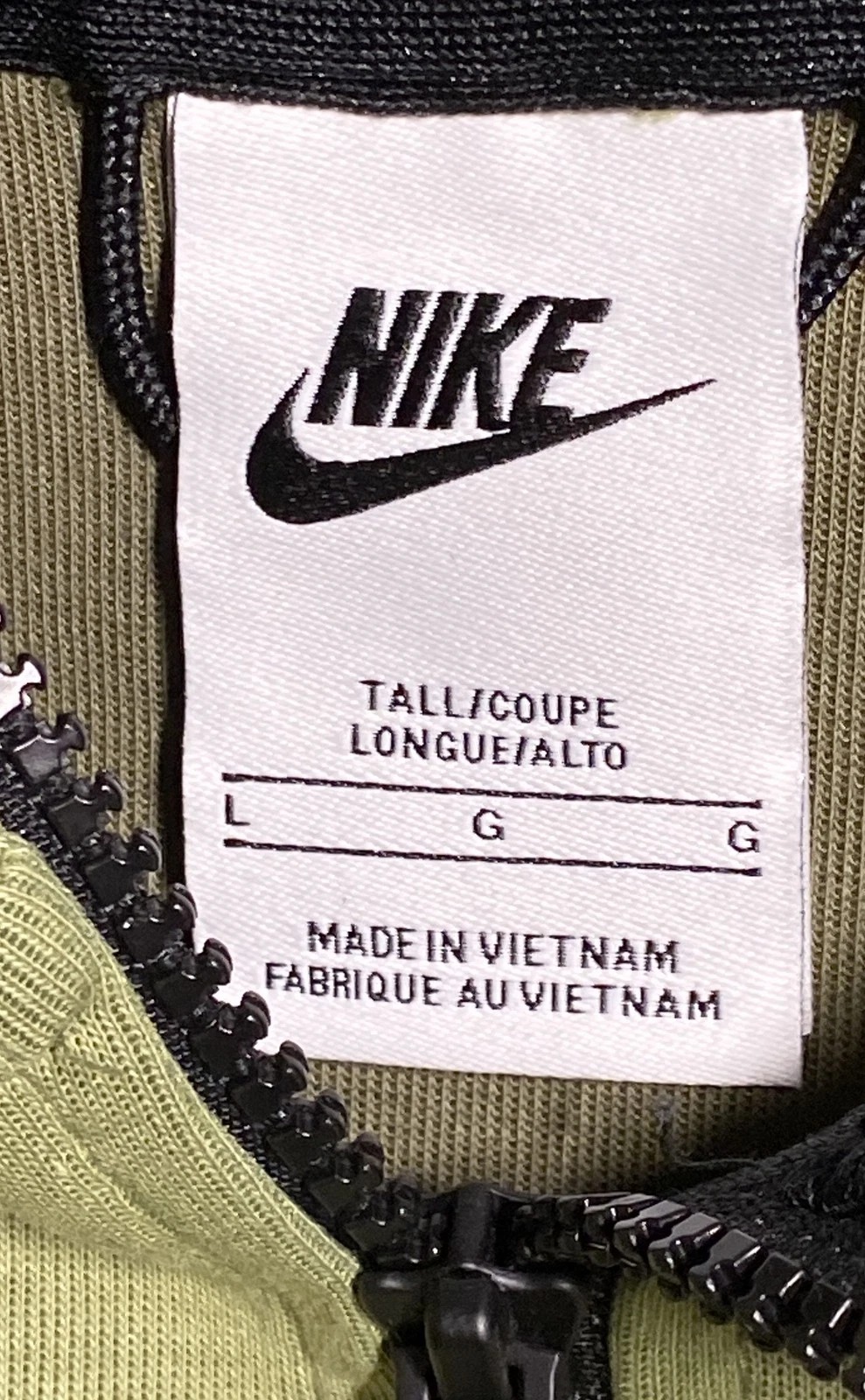 Nike Men's Tech Fleece Tracksuit Green Full Zip Hoodie Jogger Set Size L thumbnail 6