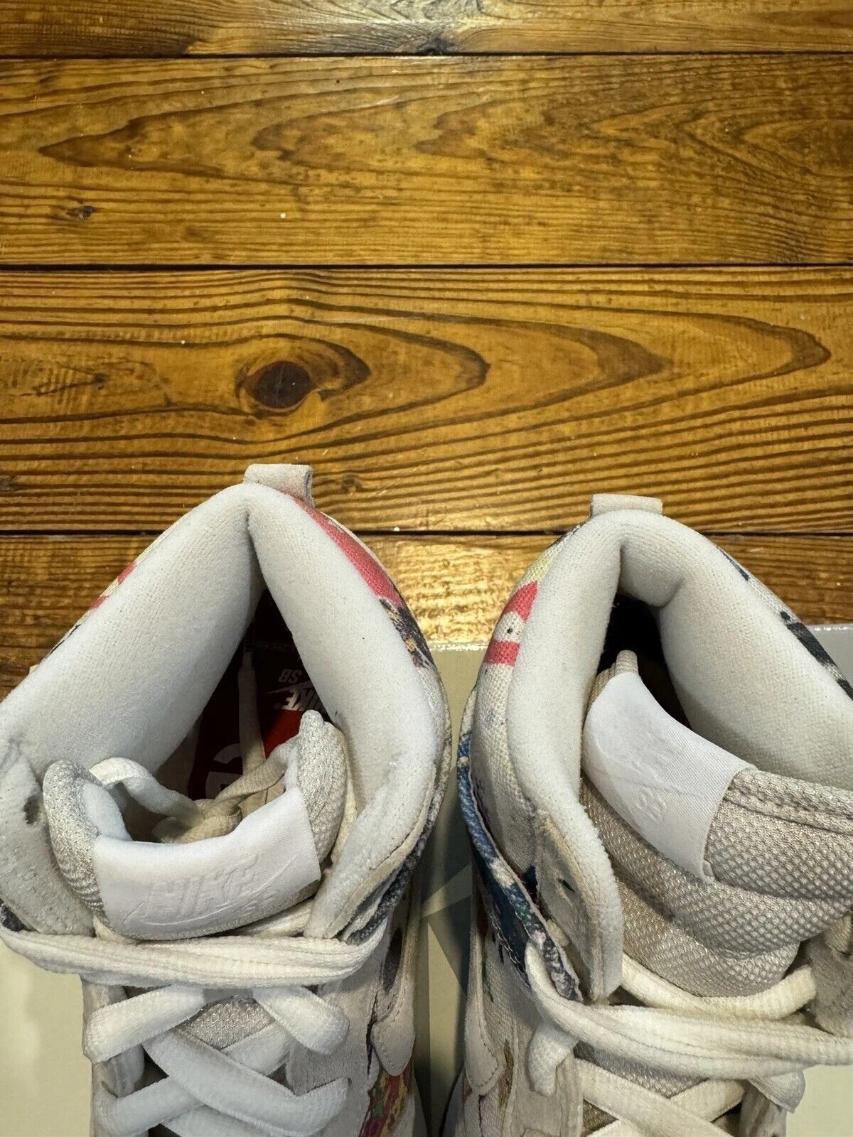 Nike SB Dunk High Supreme Rammellzee 2023 Size 6 Mens FD8779 100 Skateboard thumbnail 4