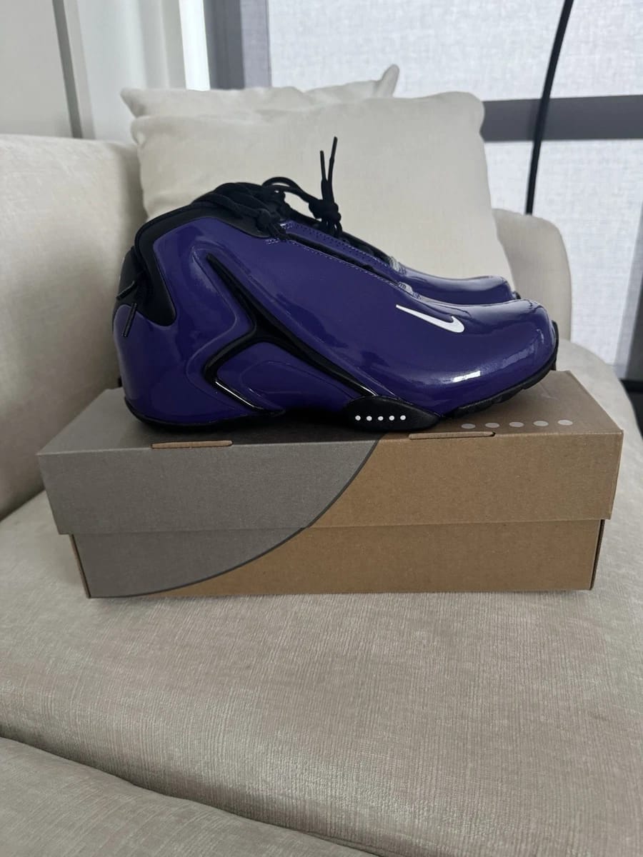 Nike Zoom Hyperflight JW Varsity Purple Black Size 9M White IV5768-500 thumbnail 4