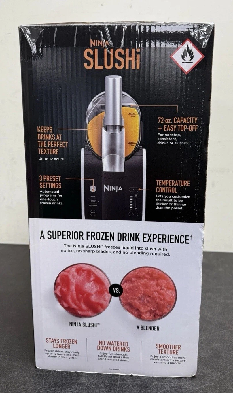 Ninja SLUSHi Frozen Drink Maker 3-in-1, 72oz, New Sealed thumbnail 5