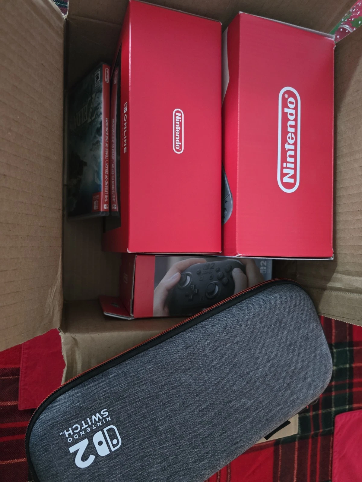 Nintendo Switch 2 Bundle : Pro & 64 Controller, Case & Zelda TOTK Game thumbnail 17