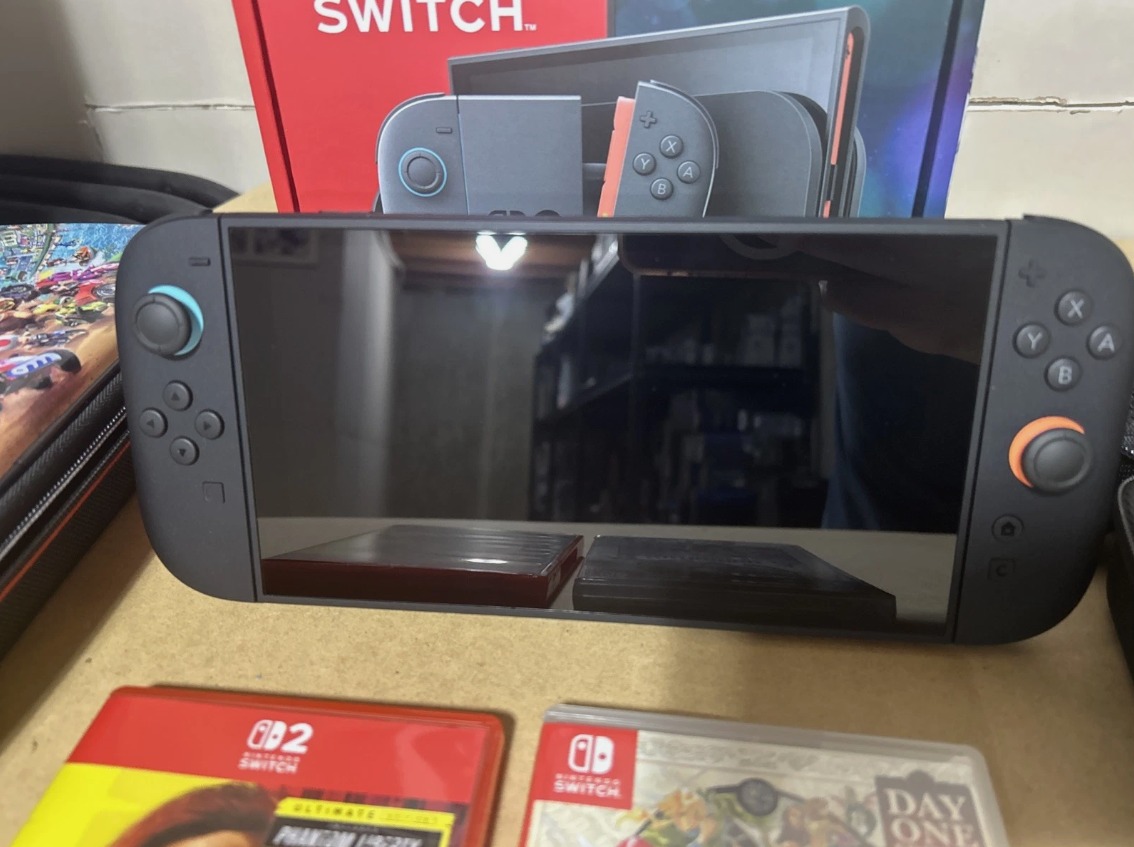 Nintendo Switch 2 Console – Open Box + G8+ Controller, Cases & 2 Games thumbnail 2