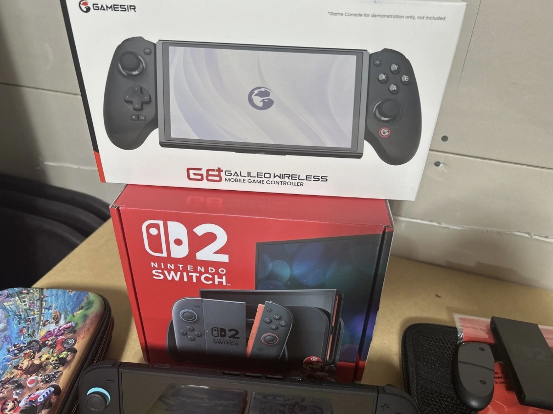 Nintendo Switch 2 Console – Open Box + G8+ Controller, Cases & 2 Games thumbnail 4