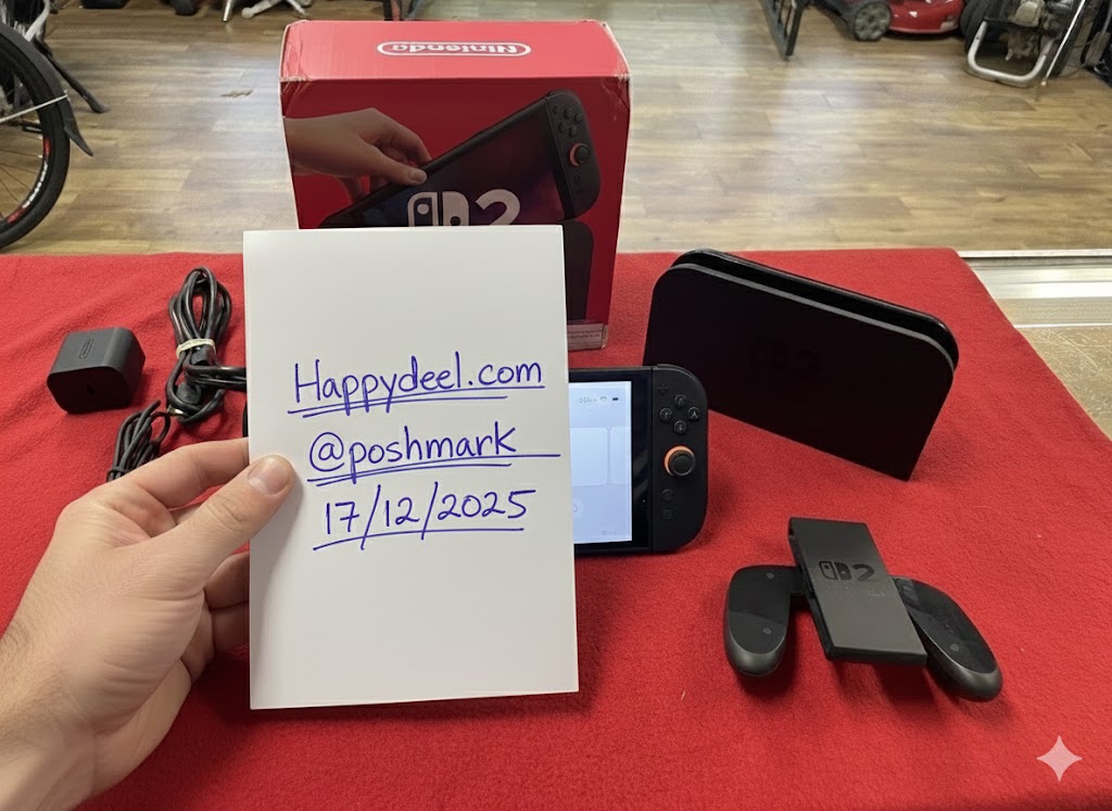 Nintendo Switch 2 Game Console BEE-001 in Box - Black No Game - SPB thumbnail 2