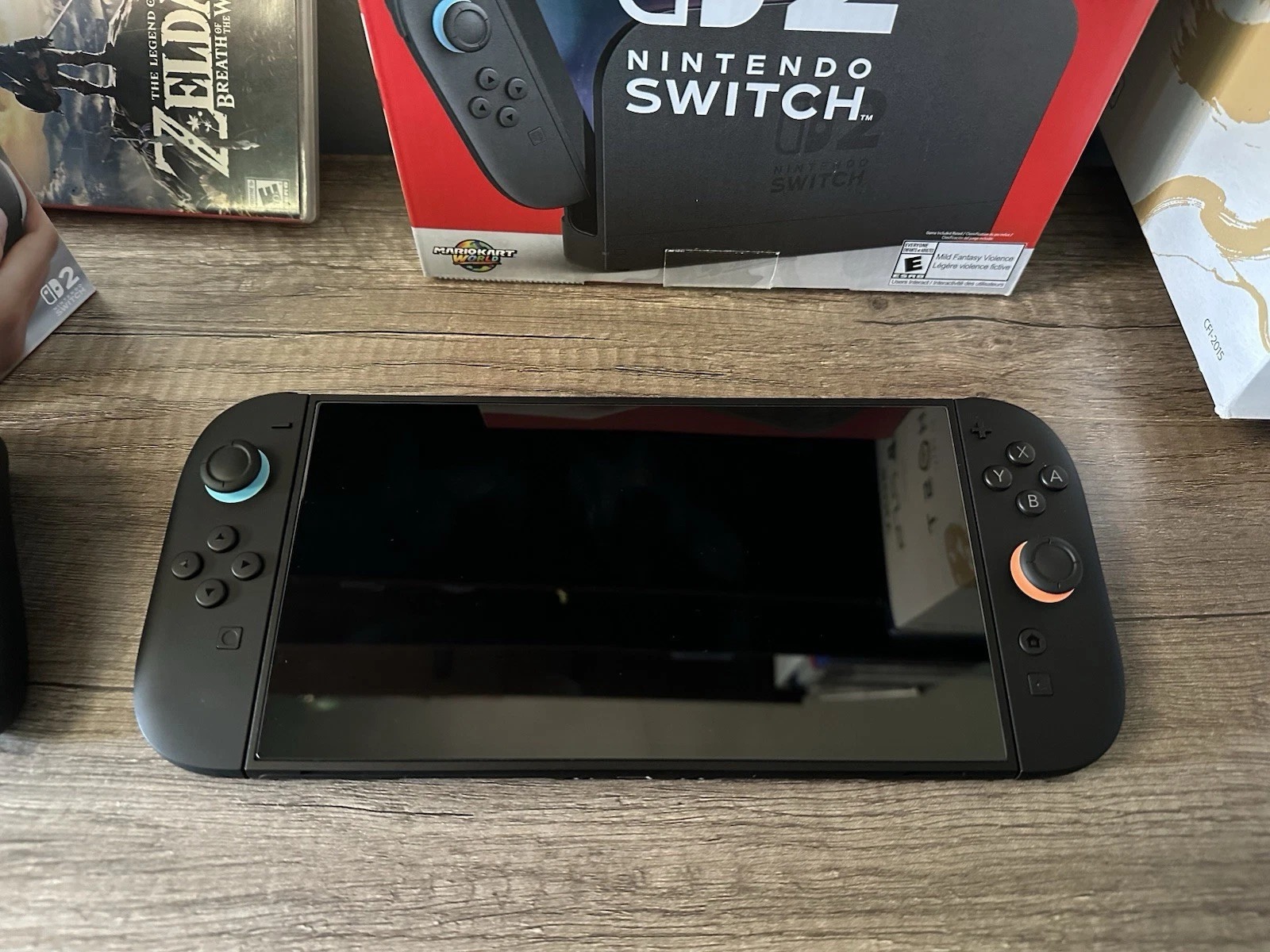 Nintendo Switch 2 System Console W/ SWITCH 2 Pro Controller + 4 Games CIB thumbnail 2