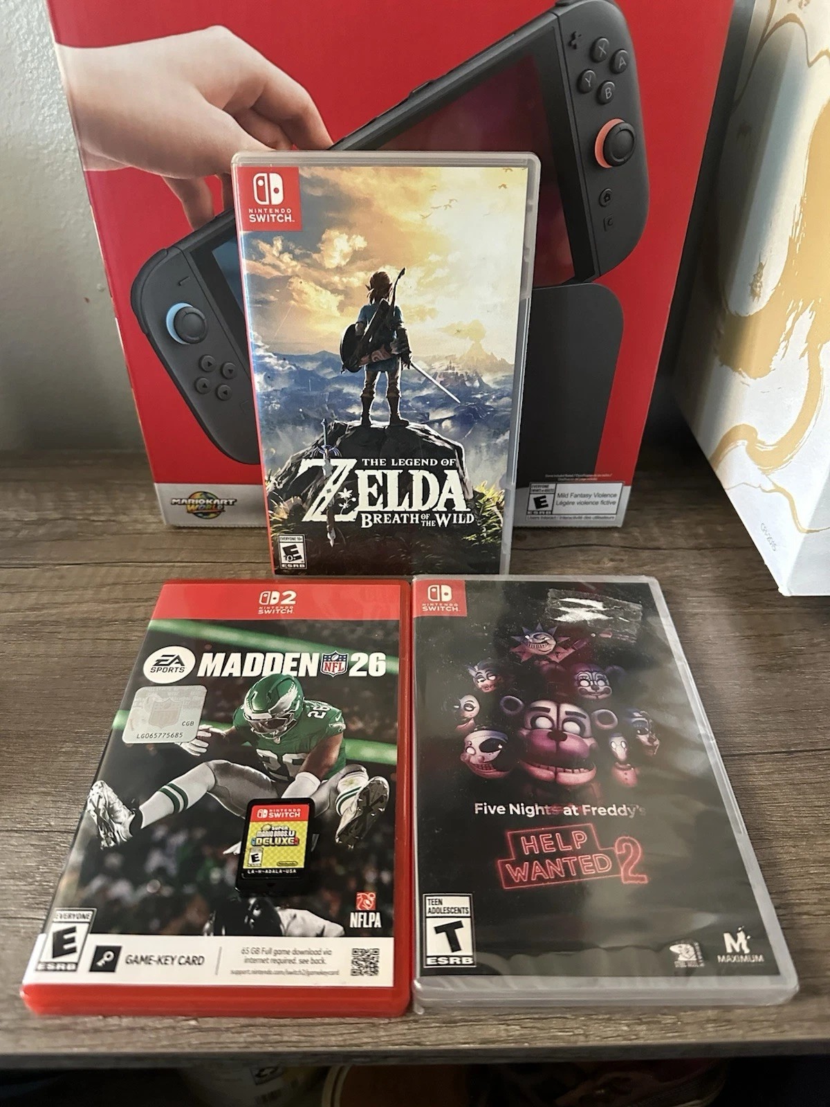Nintendo Switch 2 System Console W/ SWITCH 2 Pro Controller + 4 Games CIB thumbnail 8