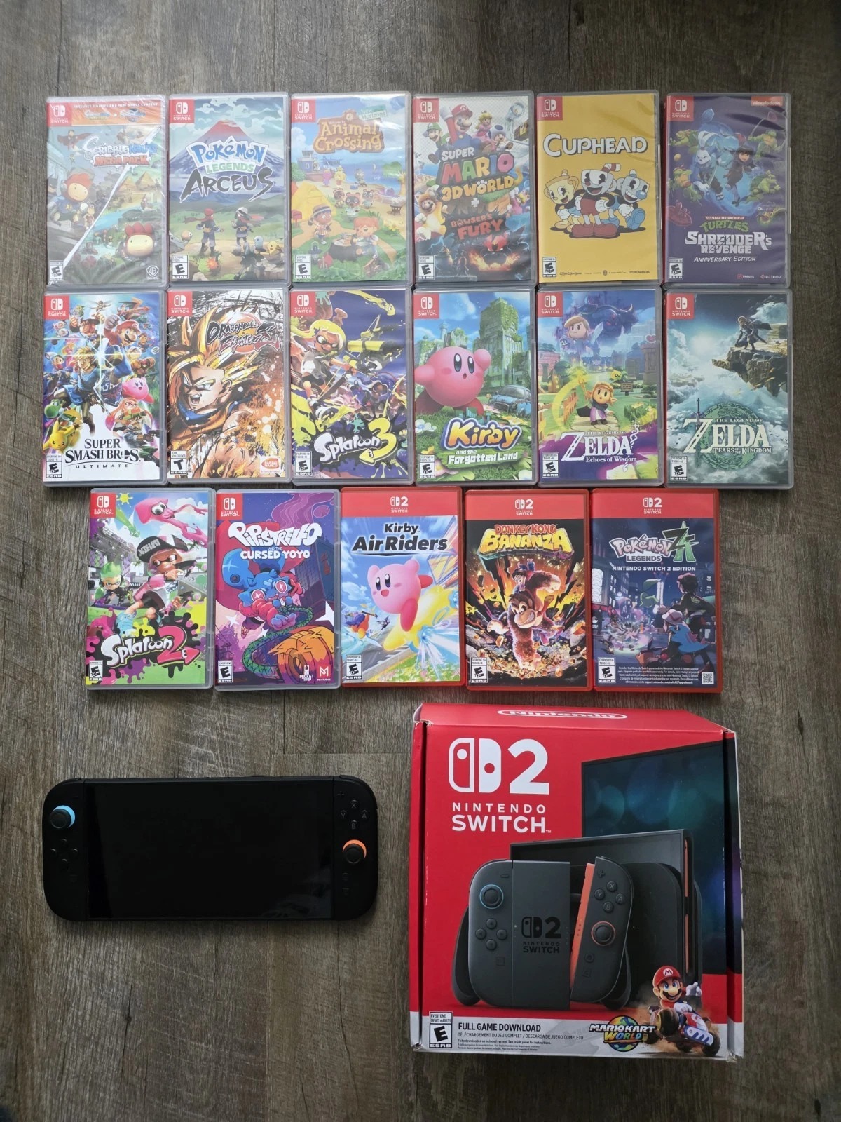Nintendo Switch 2 With 17 Top Games And Accessories, Barely Used, Mint Condition thumbnail 1