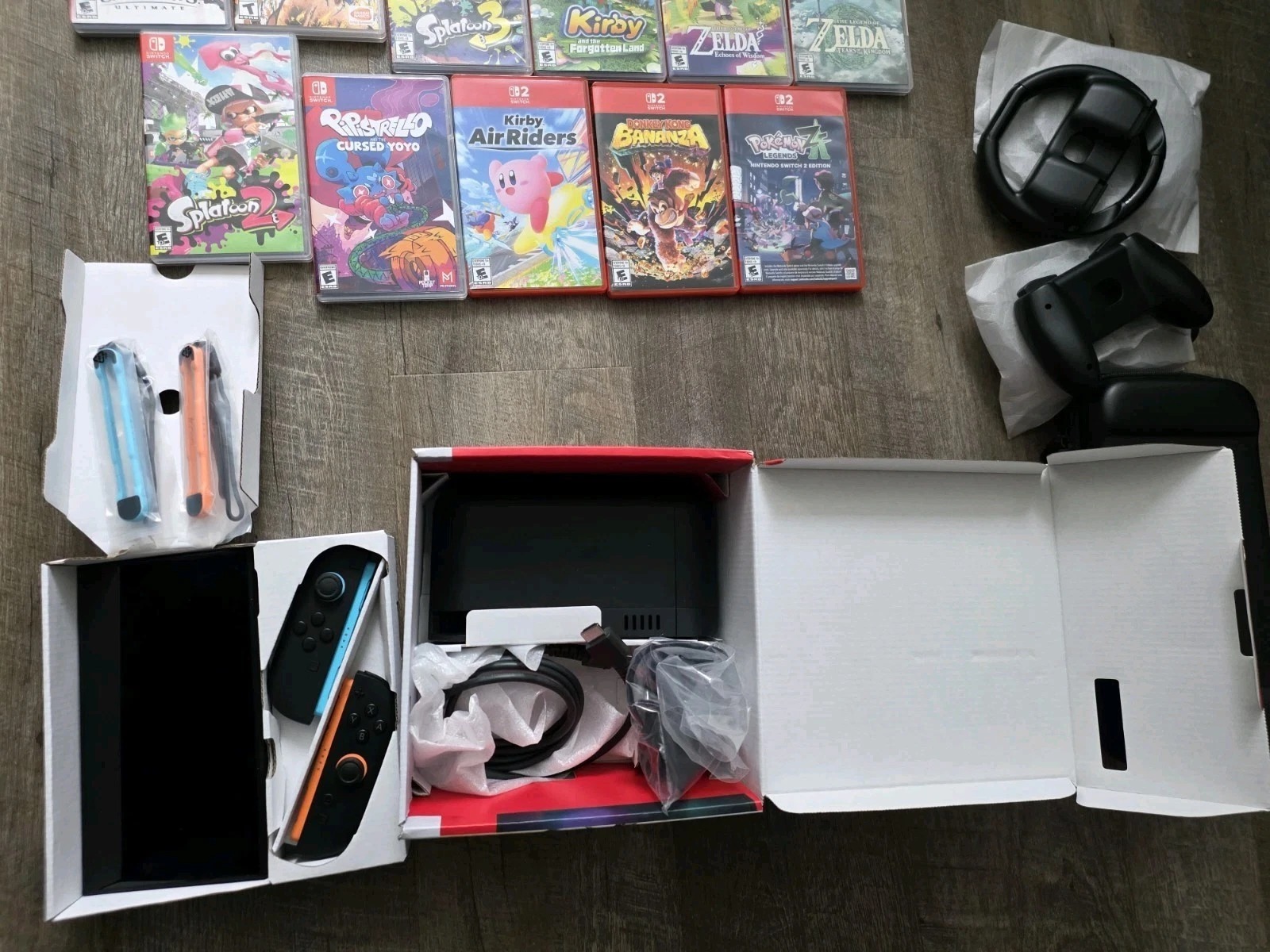 Nintendo Switch 2 With 17 Top Games And Accessories, Barely Used, Mint Condition thumbnail 11