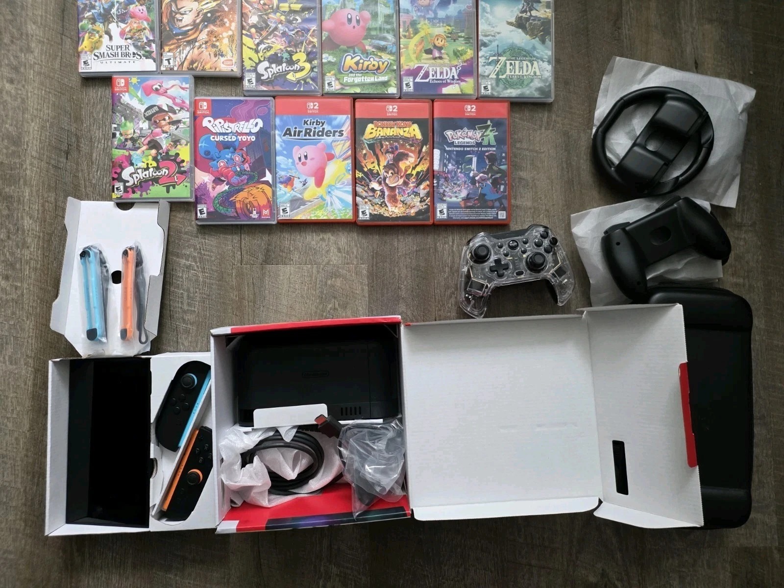 Nintendo Switch 2 With 17 Top Games And Accessories, Barely Used, Mint Condition thumbnail 7