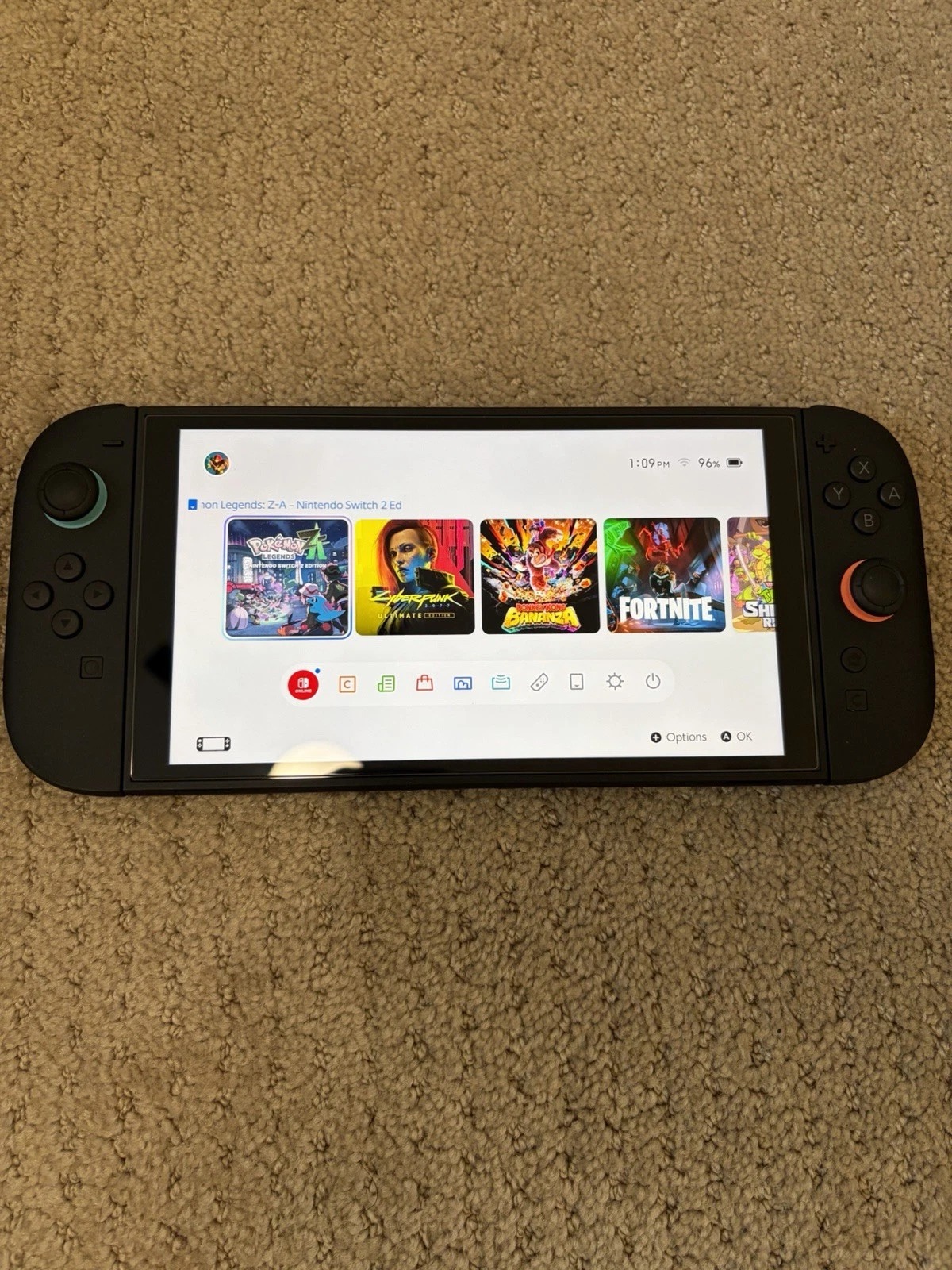 Nintendo Switch 2 With 8 Game Bundle, Extra Charger, Travel Case, And Extras. thumbnail 3