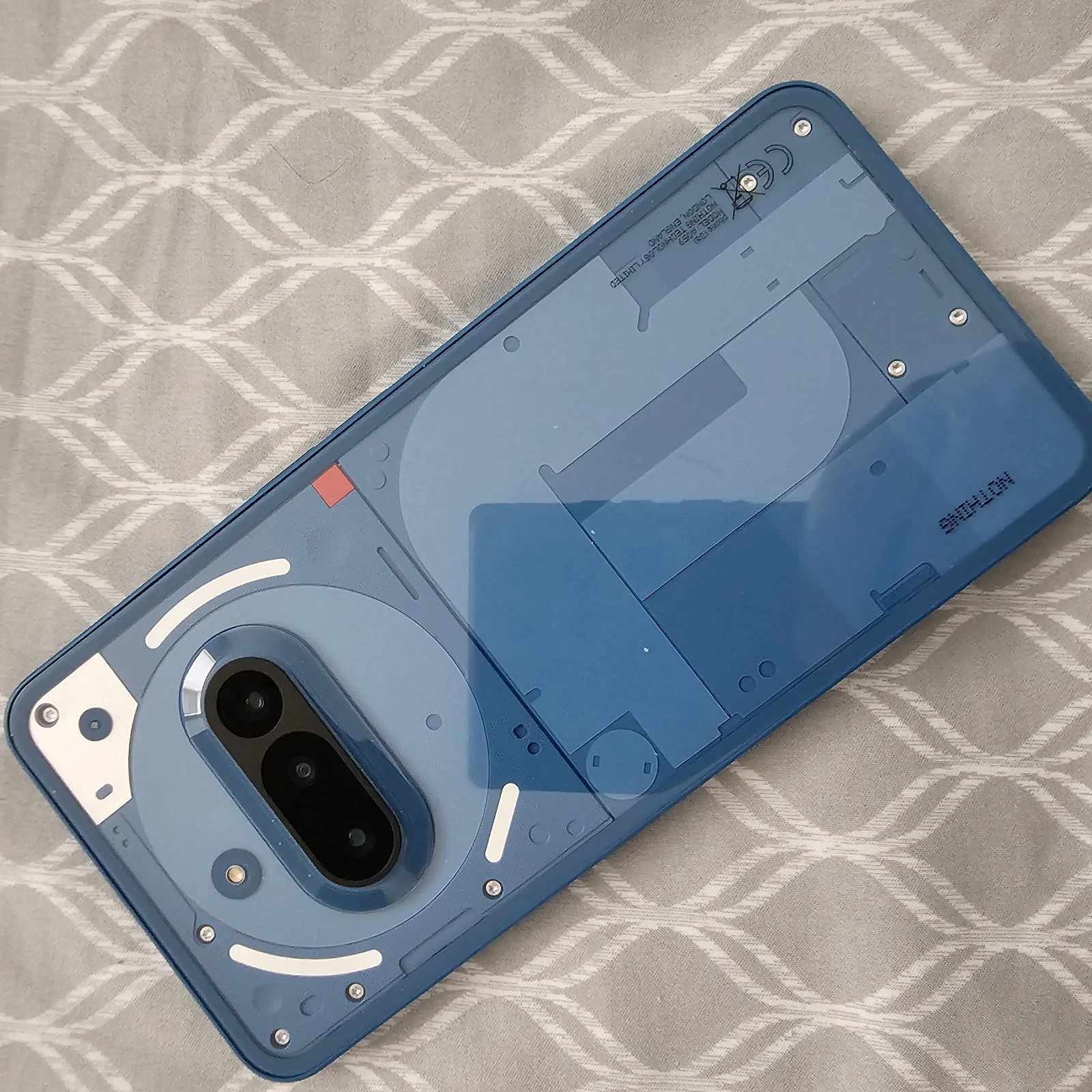 Nothing Phone 3A Pro Unlocked, 256GB, 12GB RAM, BLUE, A059P thumbnail 8