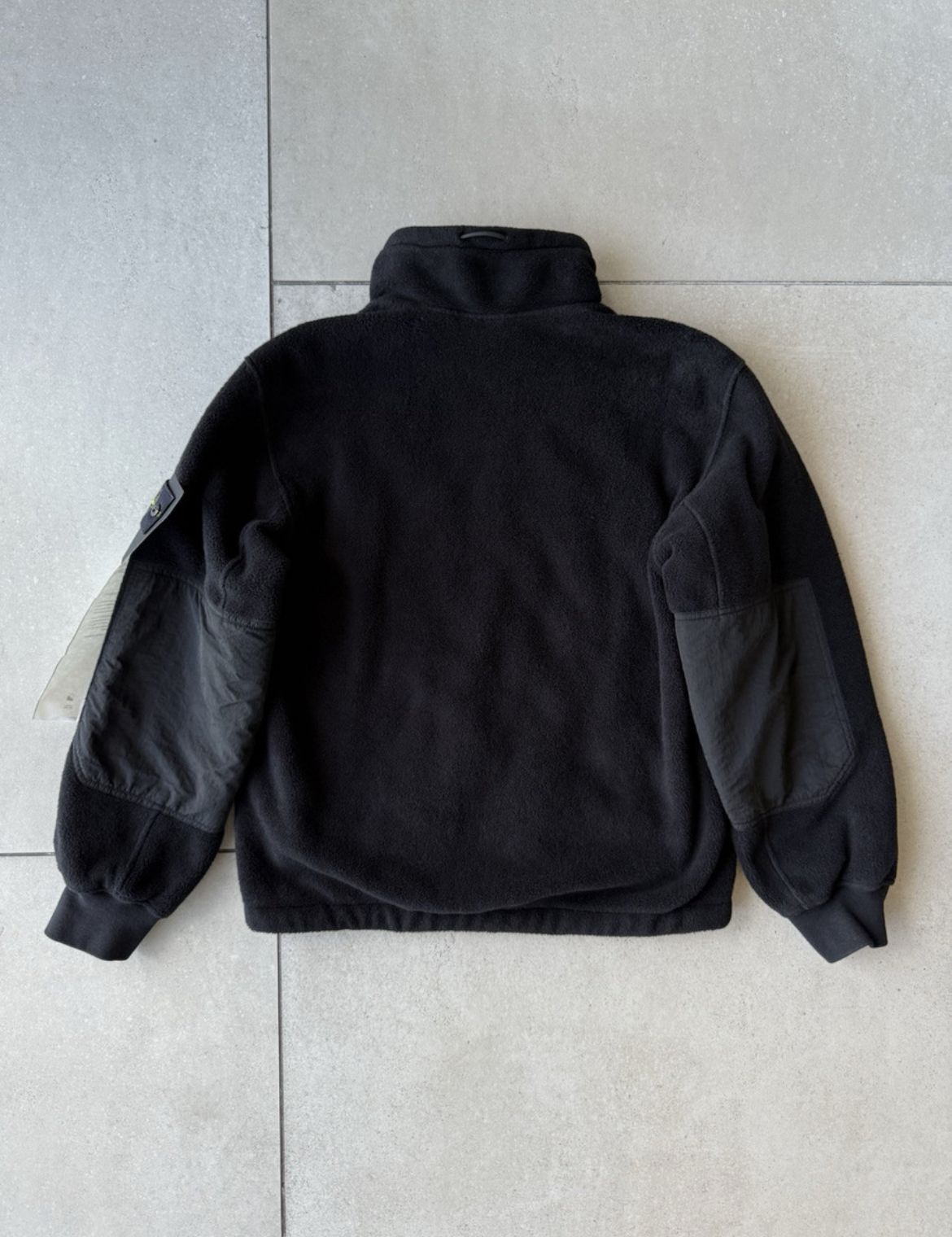 NWT Stone Island Fleece/Nylon Patch Full-Zip Jacket thumbnail 4