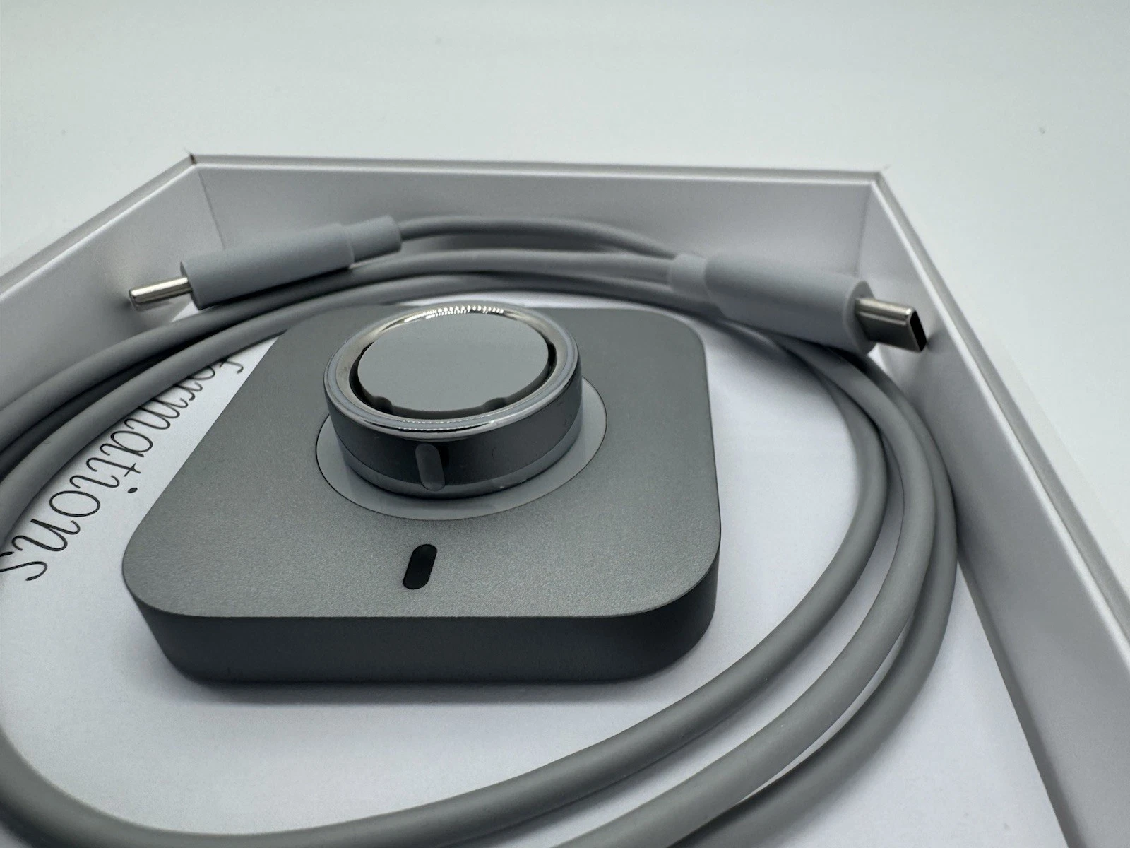 Oura Ring Gen 4 - Silver - Size 9 thumbnail 4