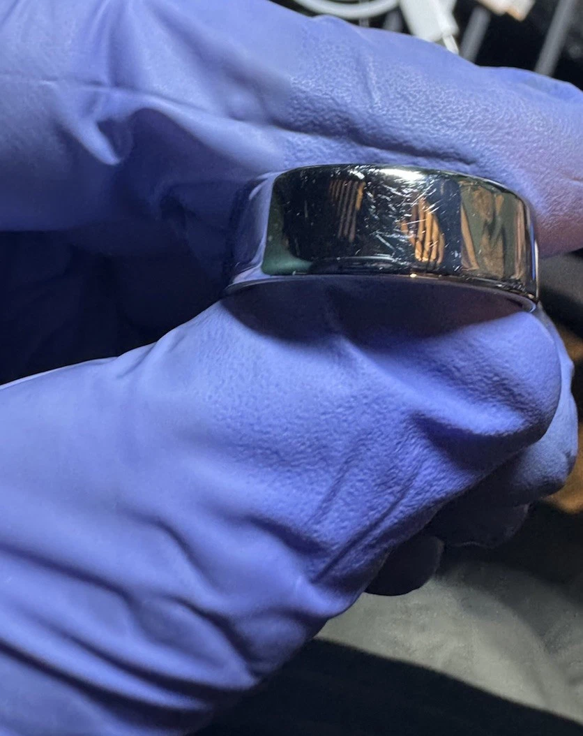 Oura Ring Gen 4 - Silver - Size 9 thumbnail 6