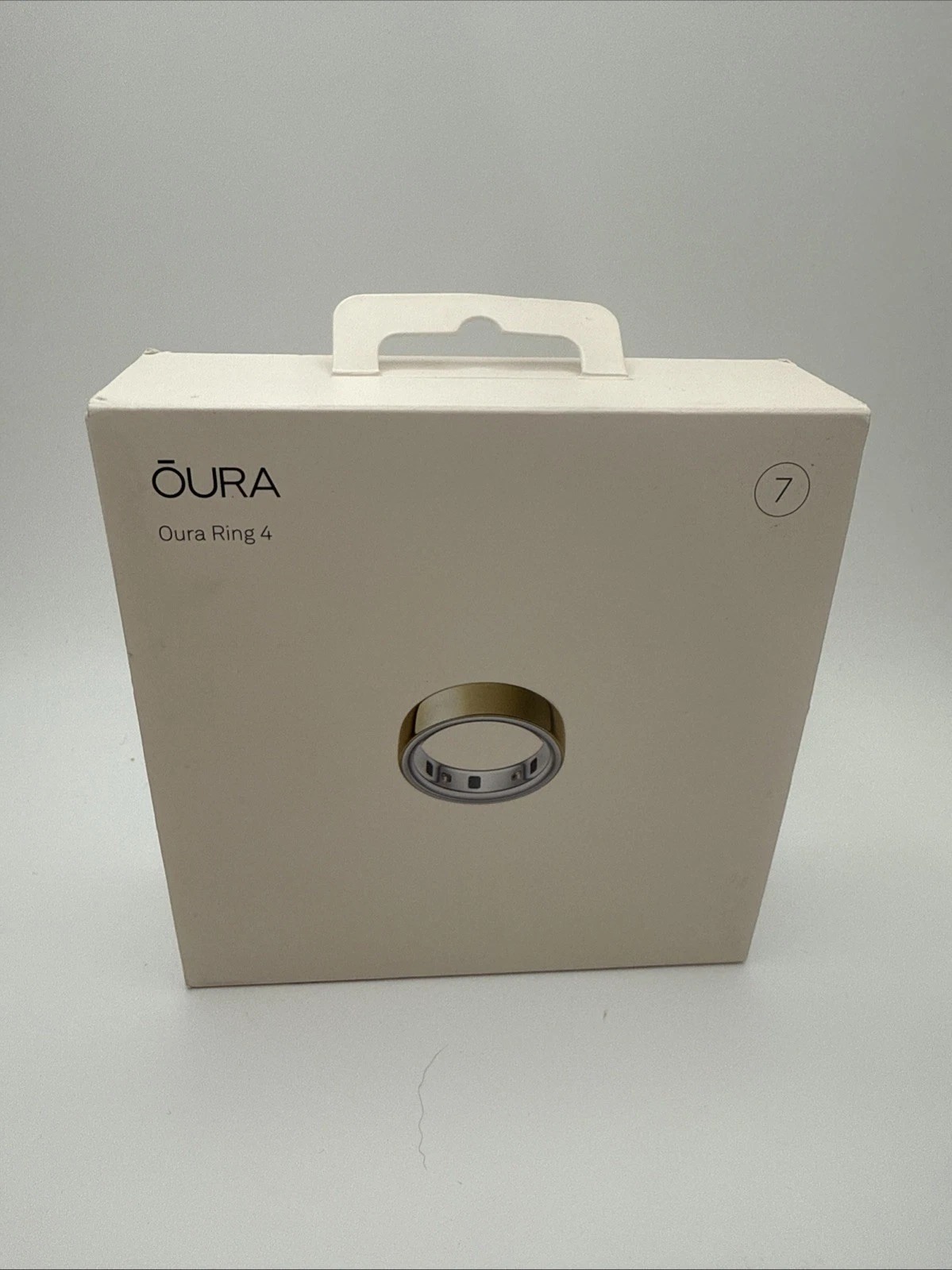 Oura Ring Gen 4 – Size 7 – Gold – Gently Used thumbnail 2