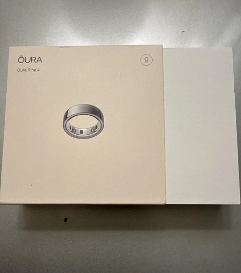 Oura Ring Gen 4 - size 9 Activity Tracker (Silver) – Brand New thumbnail 3