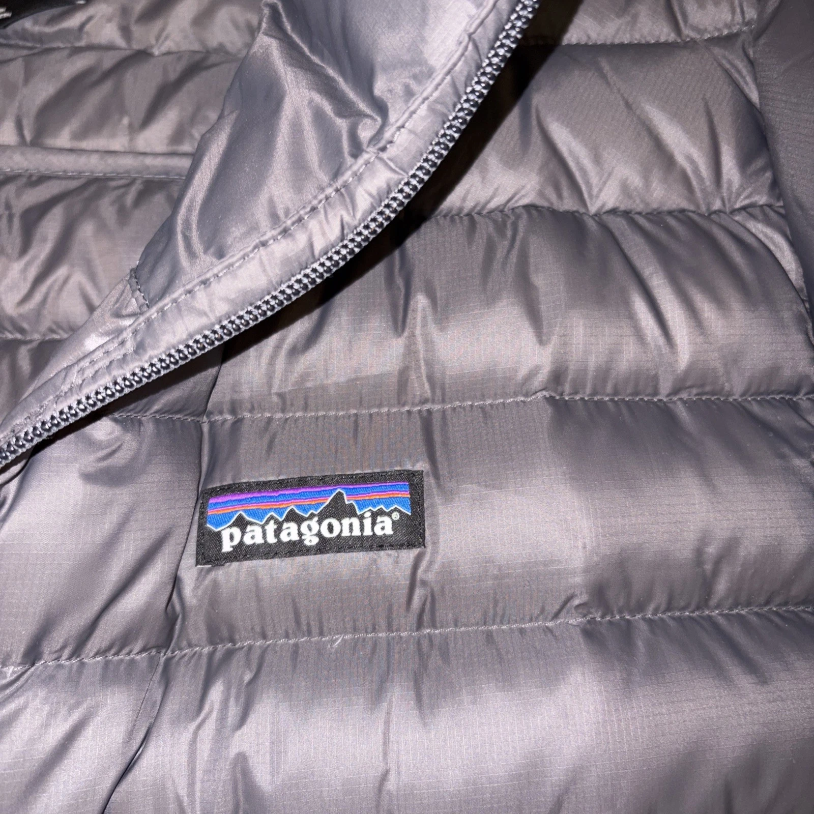 Patagonia Men’s Down Sweater Jacket Gray Size L Puffer Lightweight 84675 New! thumbnail 5