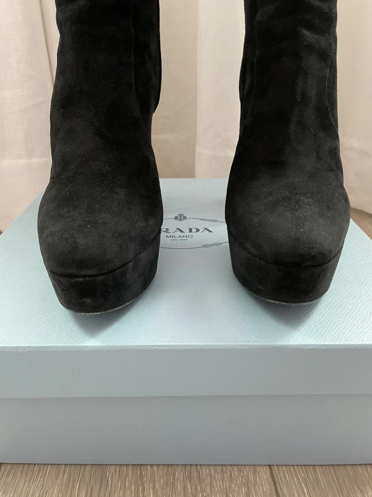 Prada Shoes Boots ,Size 39.5 USA 9.5 thumbnail 2