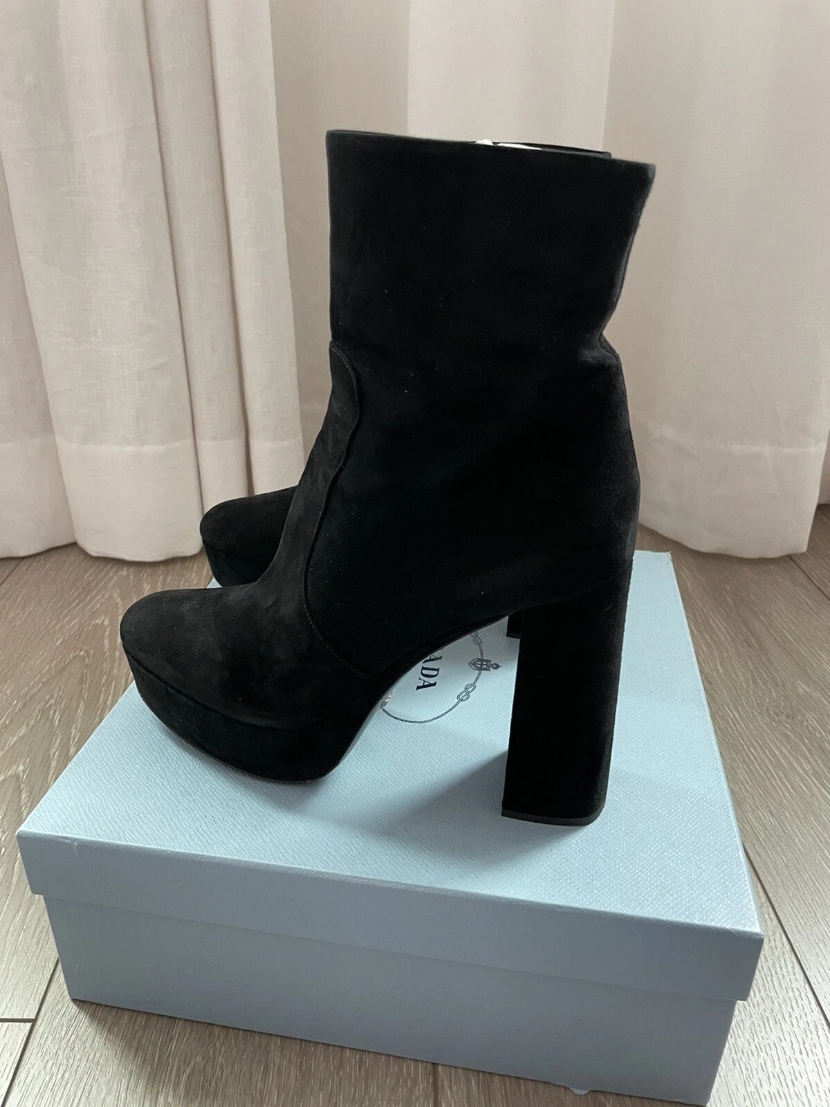 Prada Shoes Boots ,Size 39.5 USA 9.5 thumbnail 3