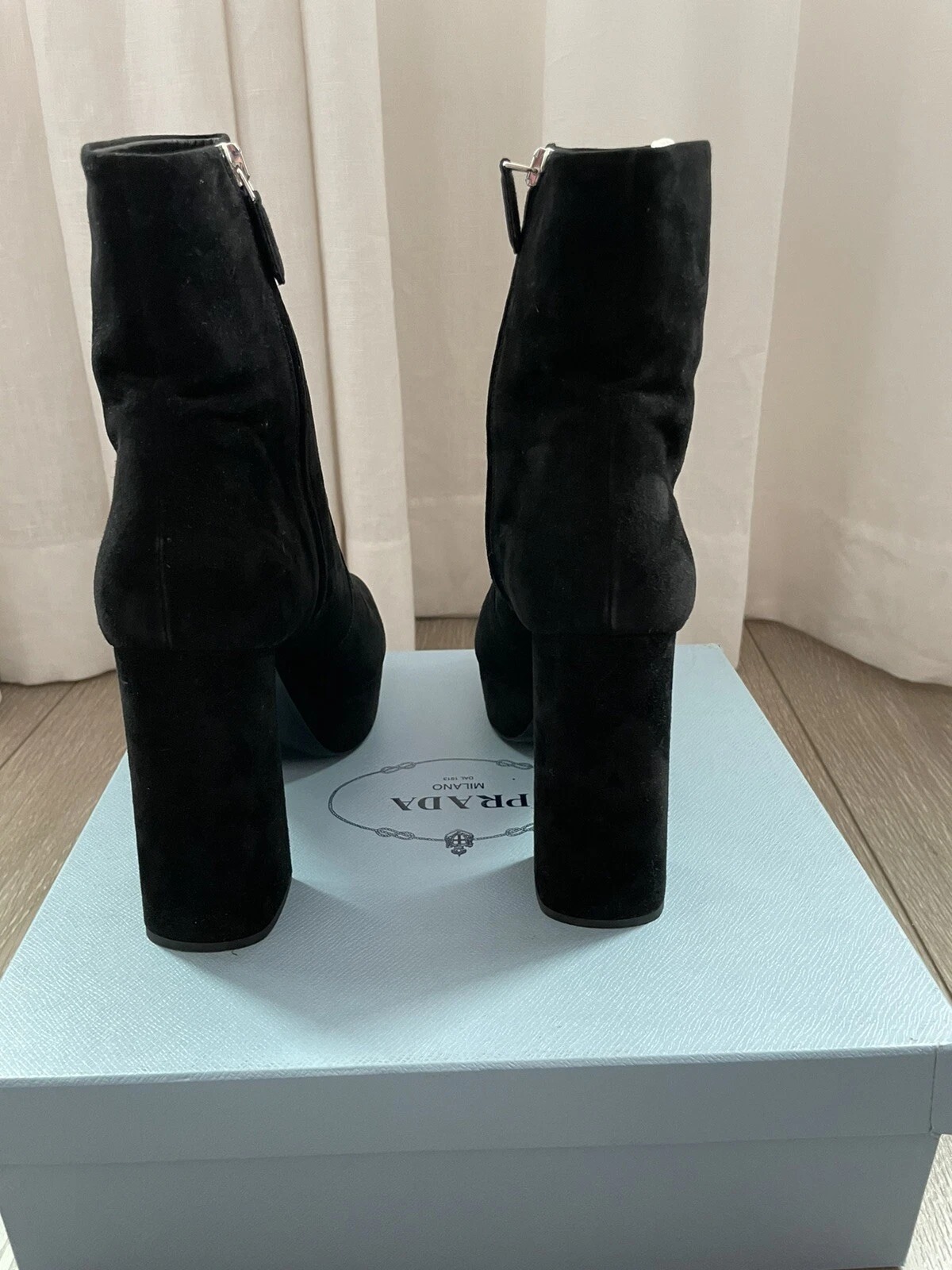 Prada Shoes Boots ,Size 39.5 USA 9.5 thumbnail 4