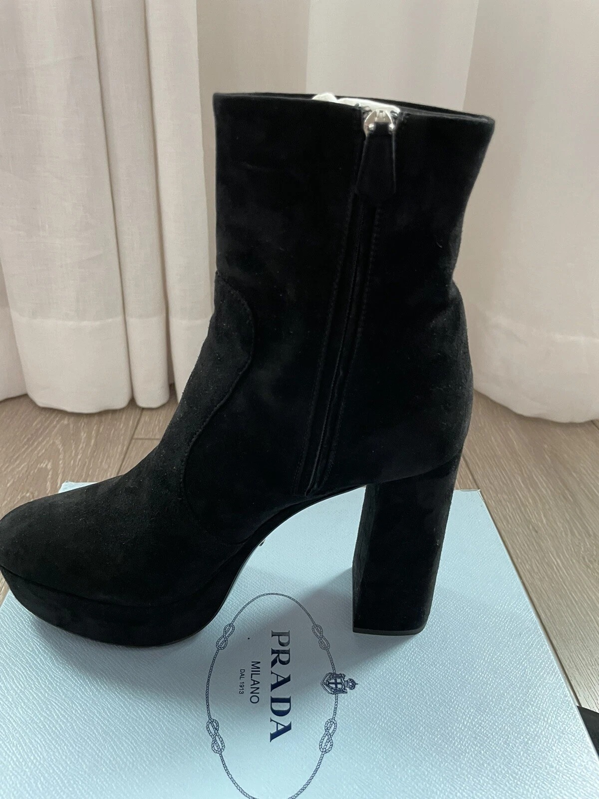 Prada Shoes Boots ,Size 39.5 USA 9.5 thumbnail 5
