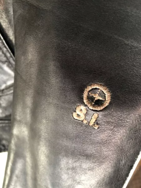 Premium Stone Island Black Leather Jacket XXL, Excellent Condition thumbnail 8