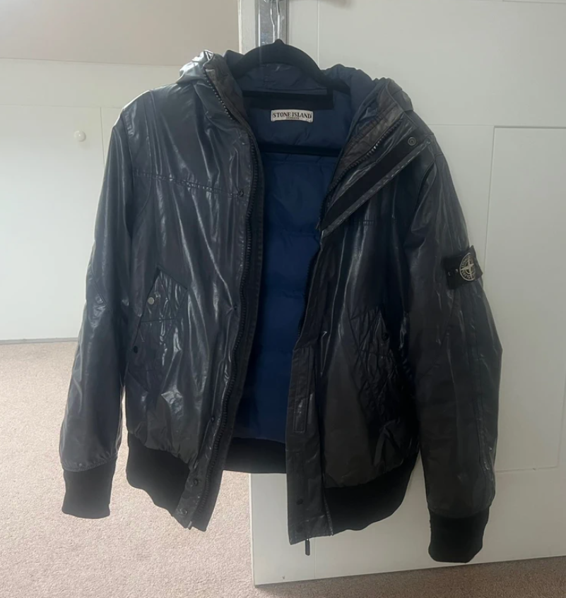 Rare Stone Island Ice Jacket Down Coat – Size M thumbnail 3