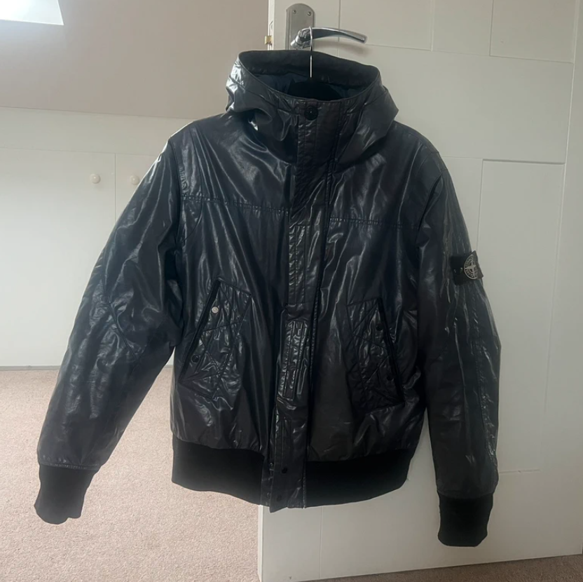 Rare Stone Island Ice Jacket Down Coat – Size M thumbnail 8
