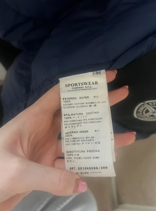 Rare Stone Island Ice Jacket Down Coat – Size M thumbnail 9