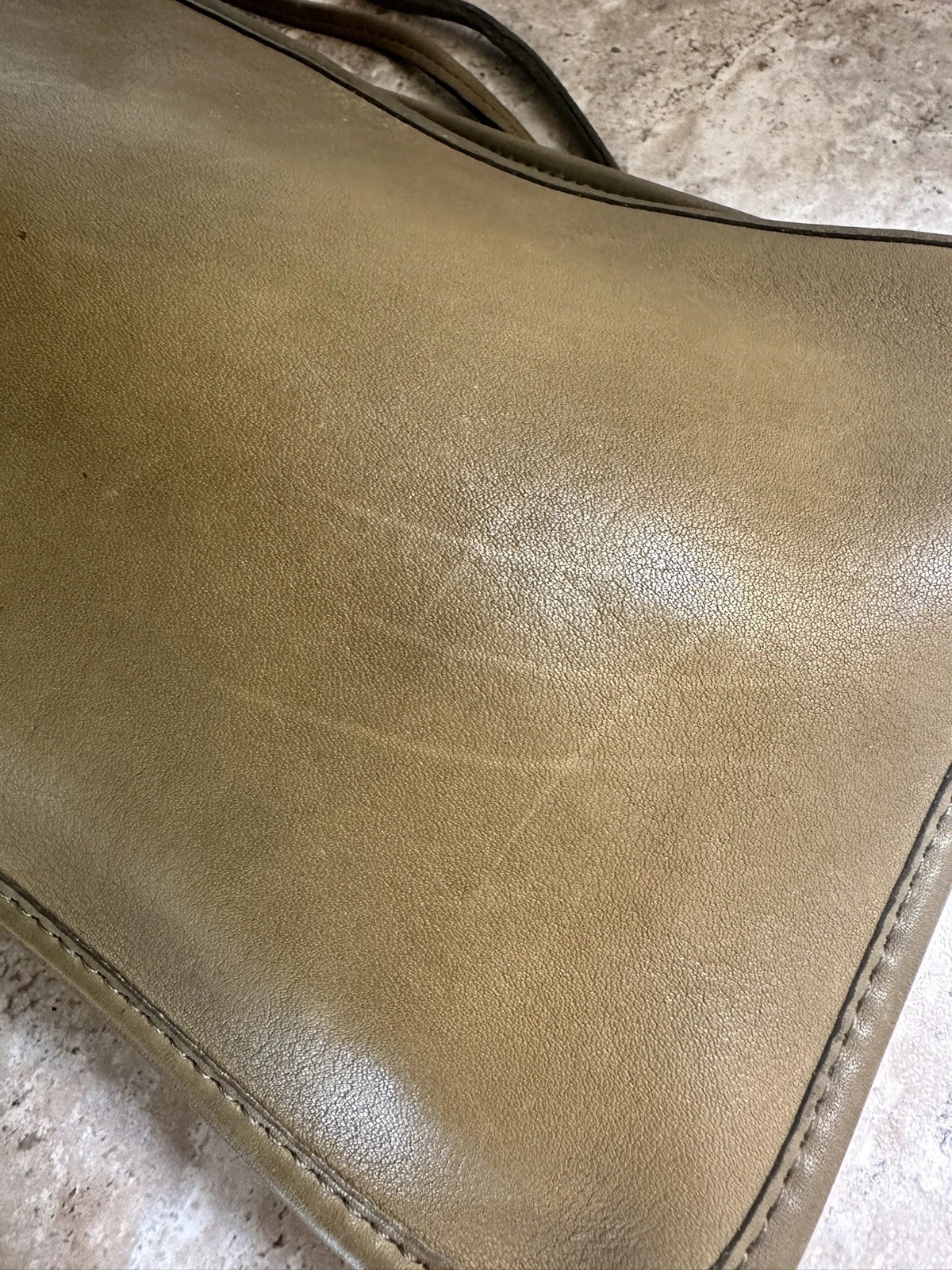 Rare Vintage Green Coach x Saks Fifth Avenue 5th Ave Shoulder Bag thumbnail 3