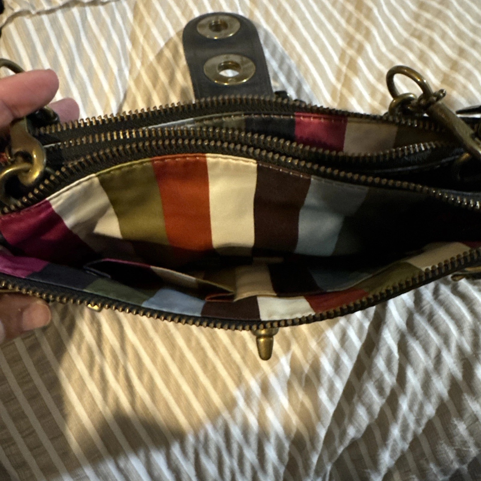 RARE VTG Coach 11622 Limited Edition 65th Anniv Legacy Bridget Purse w Dust Bag thumbnail 3