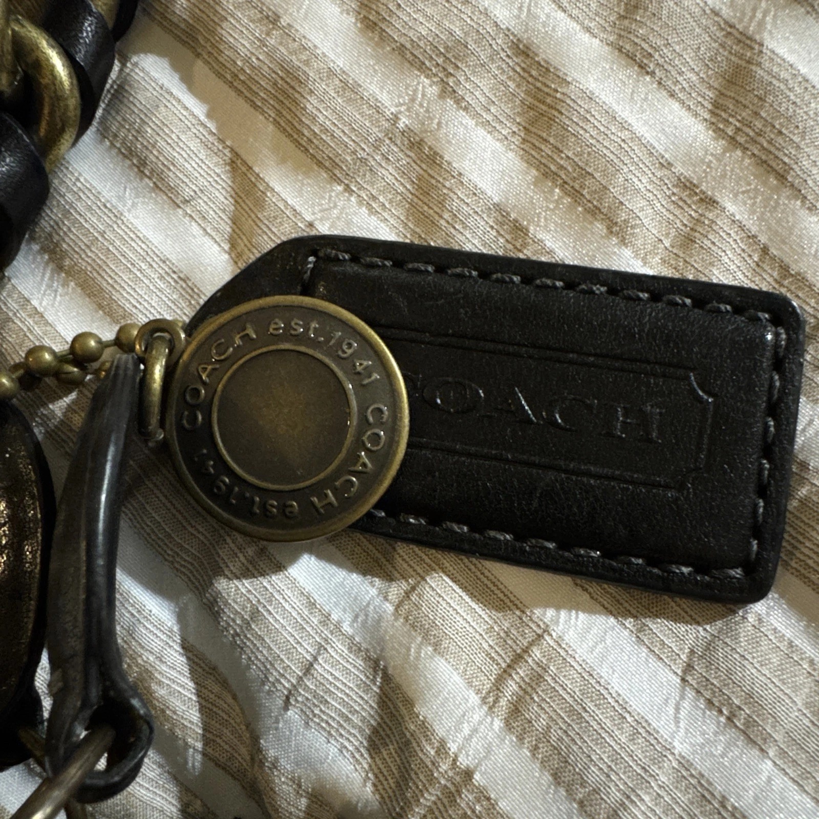 RARE VTG Coach 11622 Limited Edition 65th Anniv Legacy Bridget Purse w Dust Bag thumbnail 6