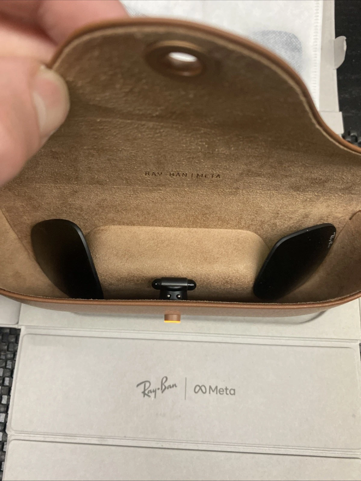 Ray Ban Meta Wayfarer Gen 2 RW4012 Shiny Black Smart Glasses w/Case C34 thumbnail 3