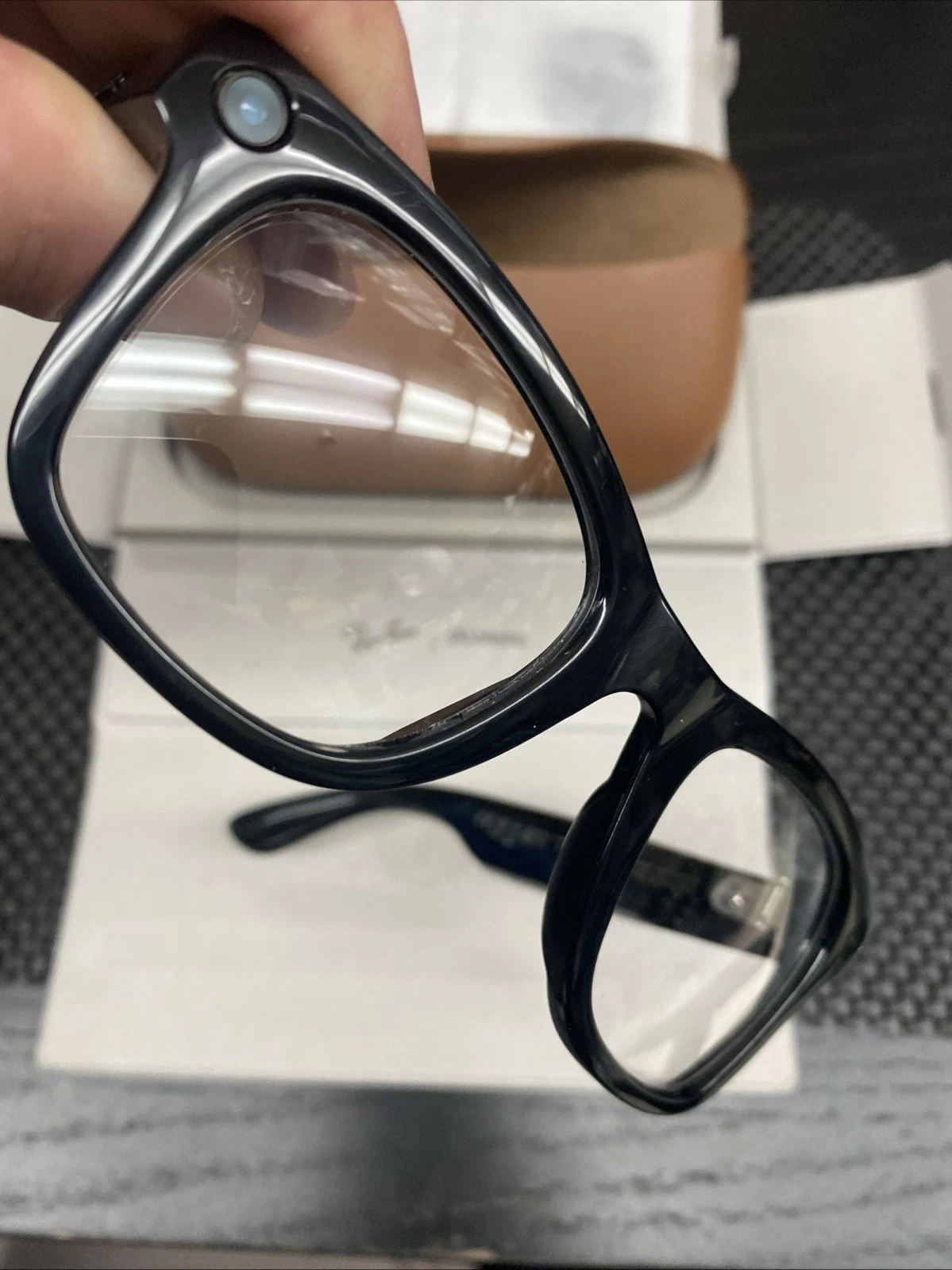 Ray Ban Meta Wayfarer Gen 2 RW4012 Shiny Black Smart Glasses w/Case C34 thumbnail 4