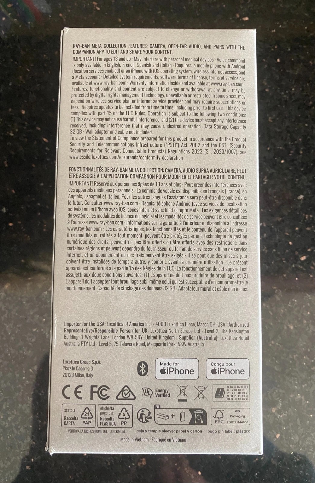 Ray-Ban Meta Wayfarer Gen 2 RW4014 thumbnail 7