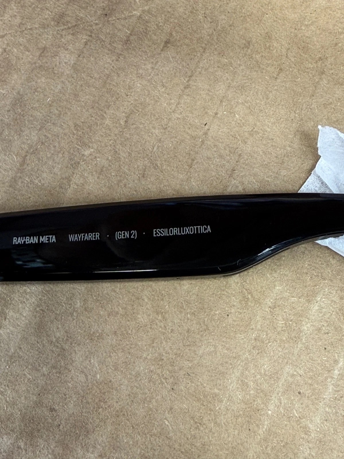 Ray-Ban Meta Wayfarer Gen 2 Shiny Black Transitions | SIZE 50 | New No Box thumbnail 3