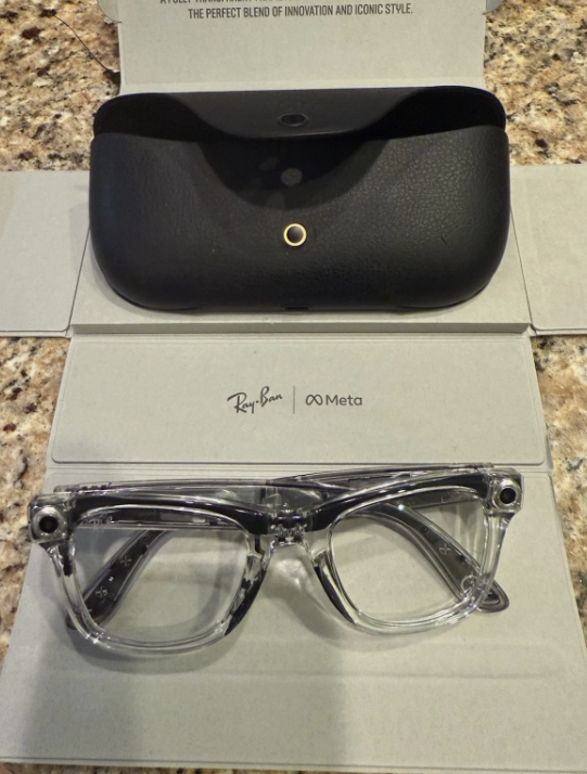 RAY-BAN | META WAYFARER LIMITED EDITION RW4006 Transitions Clear/Sapphire 50-22 thumbnail 4