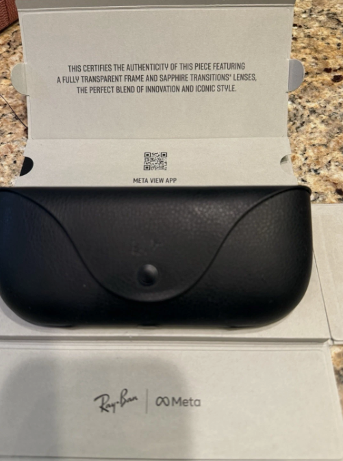 RAY-BAN | META WAYFARER LIMITED EDITION RW4006 Transitions Clear/Sapphire 50-22 thumbnail 5