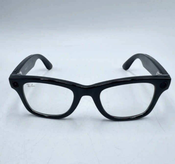 Ray-Ban Meta Wayfarer Smart Glasses RW4006 601/SB 50-22 Shiny Black (Gen 1) thumbnail 2