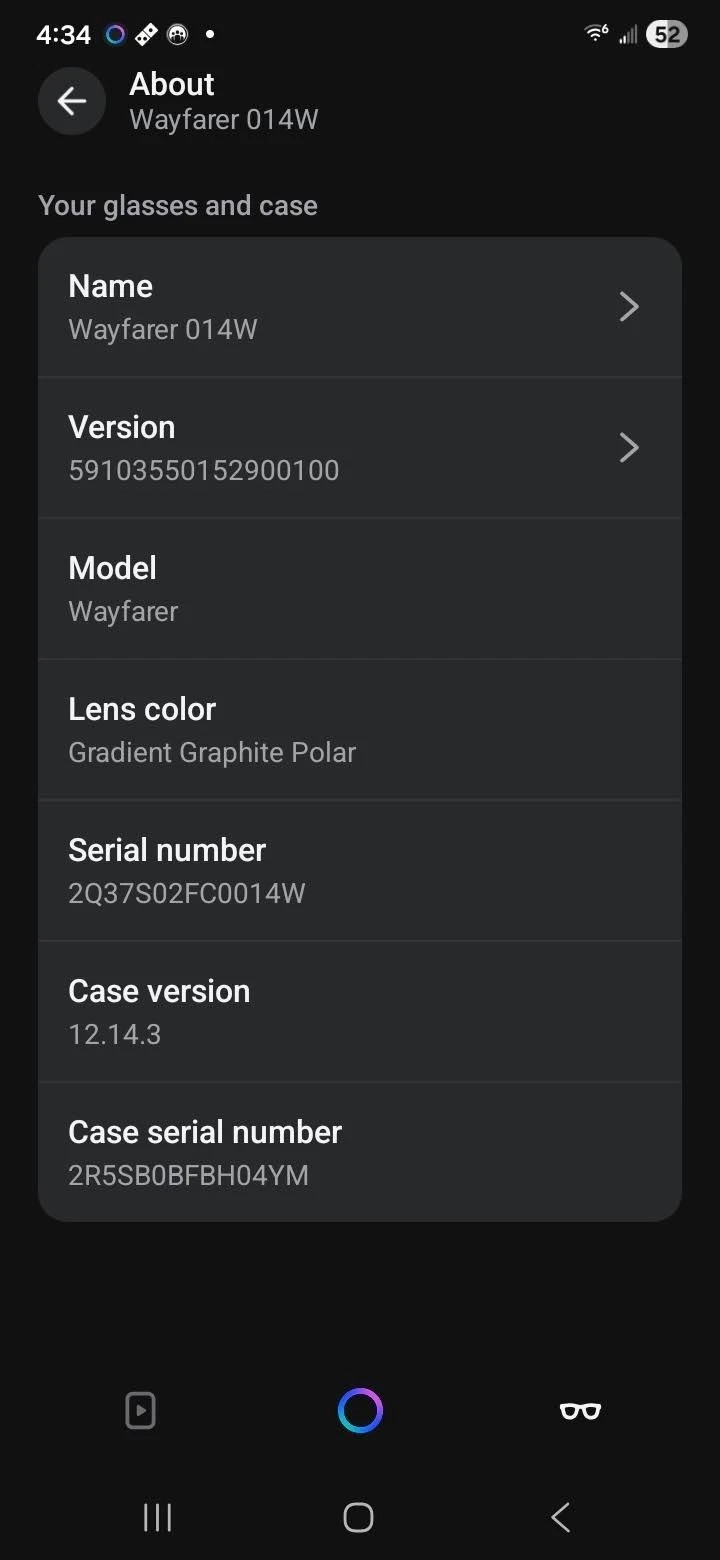 Ray-Ban Meta Wayfarer Smart Sunglasses - Matte Black Polarized - RW4006 - Fast S thumbnail 10