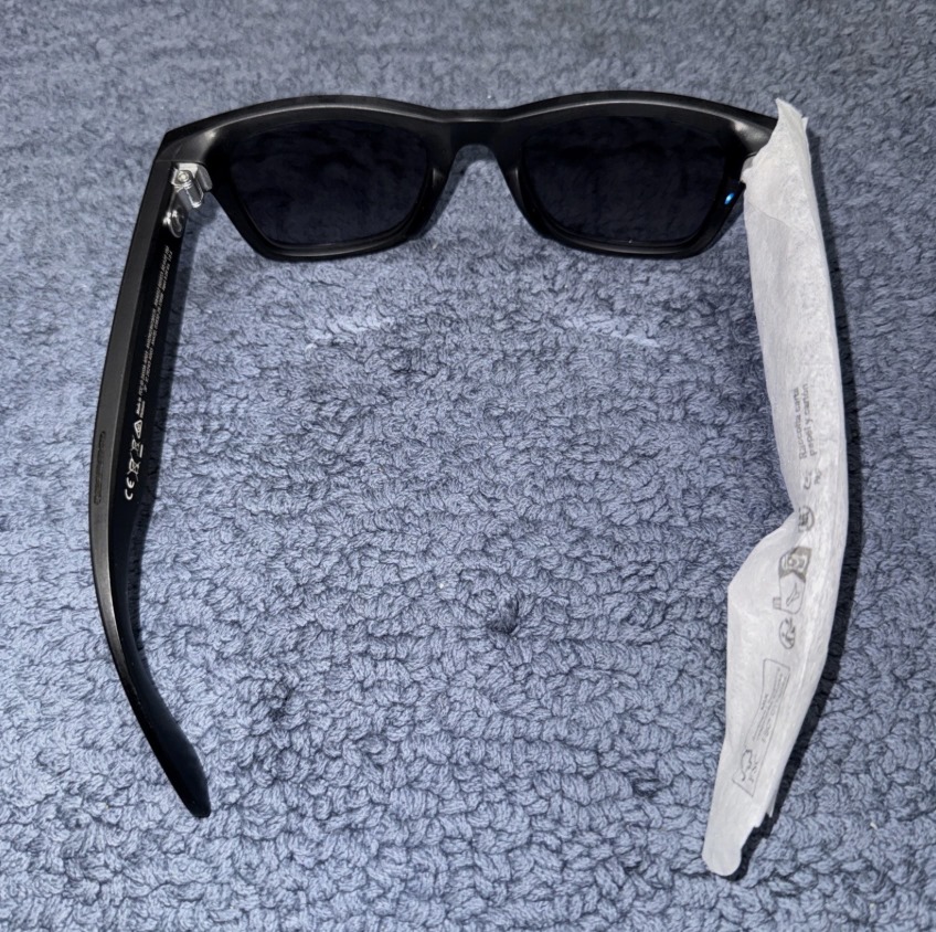 Ray-Ban Meta Wayfarer Gen 2 - 601ST350 - Matte Black - Polarized Graphite Lenses thumbnail 6