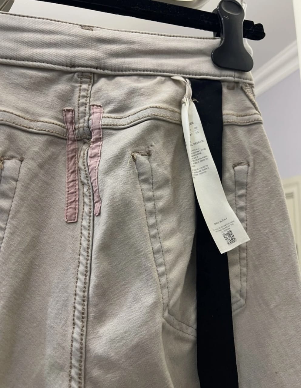 Rick Owens Drkshdw Jeans Unisex Cotton Blend Gray Size 27 Made In Italy thumbnail 9